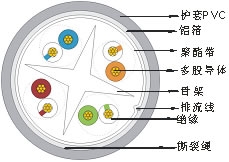 FTP 六類(lèi)4對(duì)多股絞合線屏蔽數(shù)據(jù)電纜